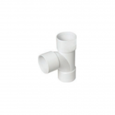 F/P Abs Solvent Swept Tee 40mm - White