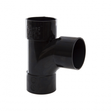 F/P Abs Solvent Swept Tee 40mm - Black