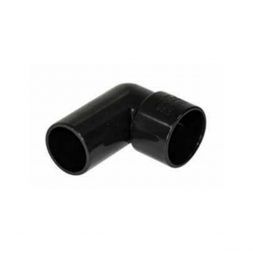 F/P Abs Solvent 90* Conv Bend 40mm - Black