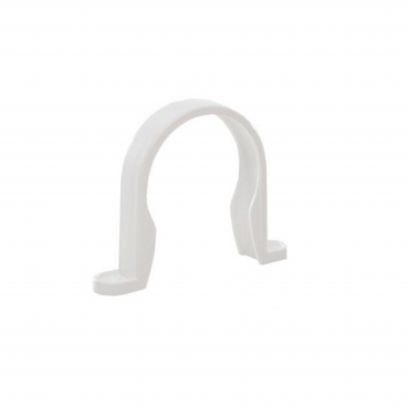 F/P Abs Solvent Pipe Clip 50mm - White