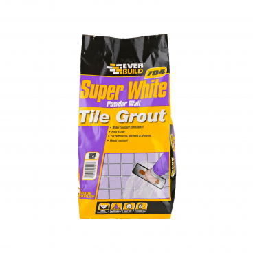 Everbuild Tile Grout (White)  3kg